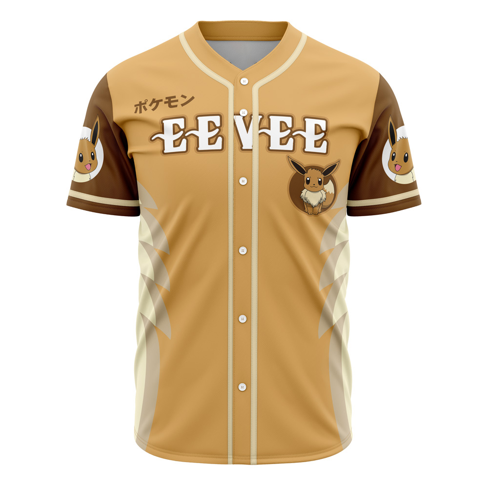 Eevee Eeveelution Pokemon Baseball Jersey