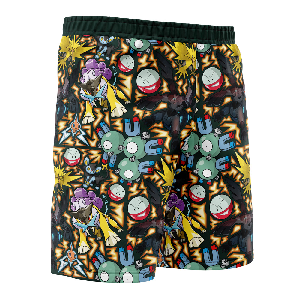 Electric Type Pokemon Pokemon Board Shorts Swim Trunks