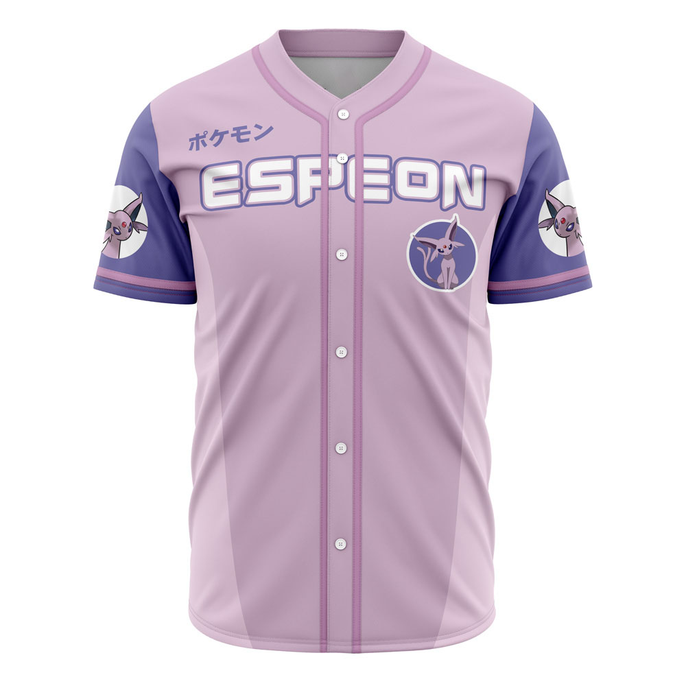 Espeon Eeveelution Pokemon Baseball Jersey