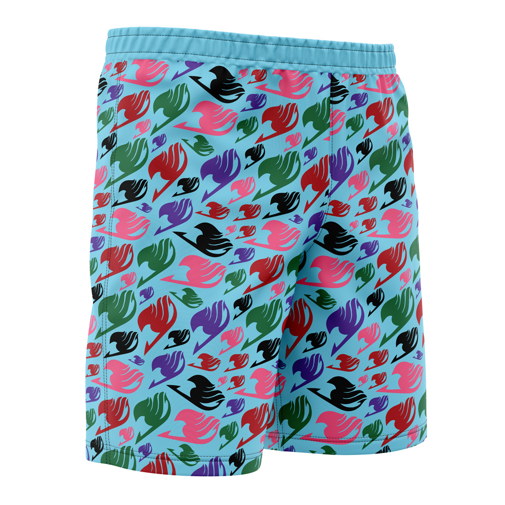 Fairy Tail Insignia Fairy Tail Board Shorts Swim Trunks