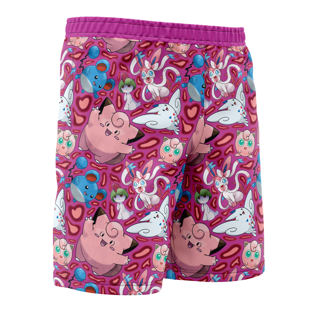 Fairy Type Pokemon Pokemon Board Shorts Swim Trunks