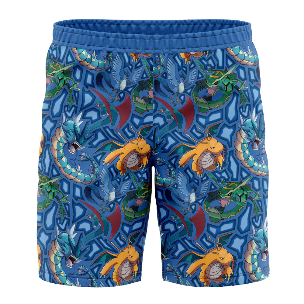 Flying Type Pokemon Pokemon Board Shorts Swim Trunks