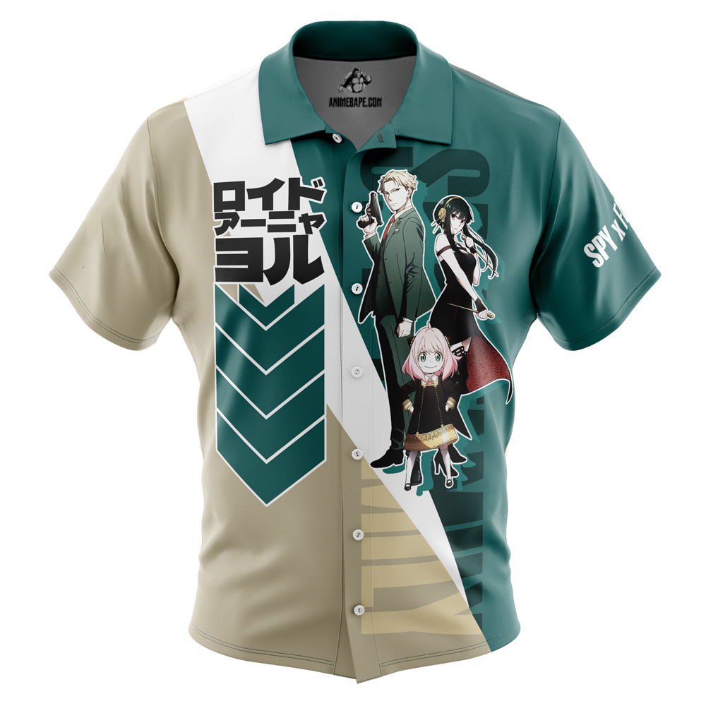 Forgers Spy x Family Button Up Hawaiian Shirt