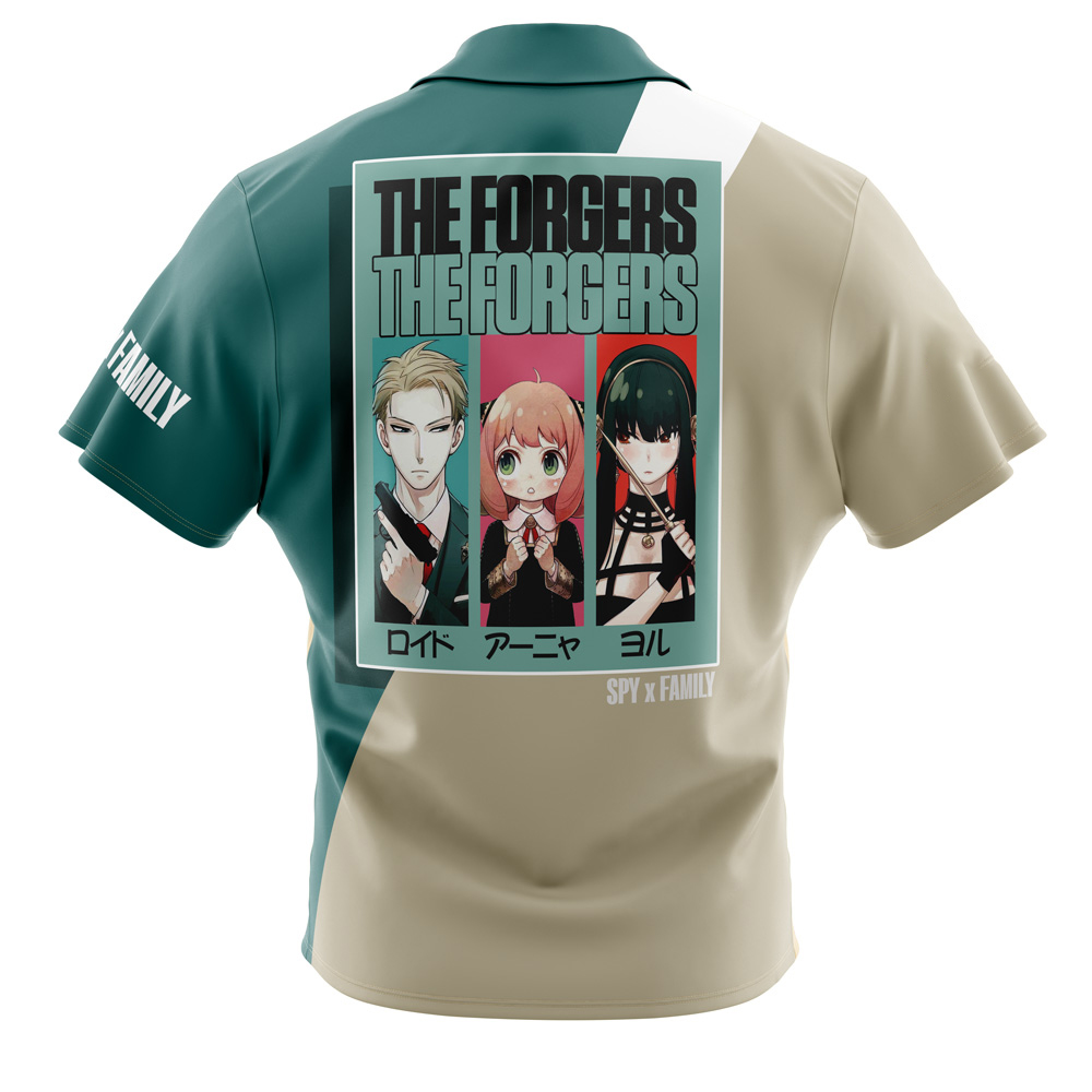 Forgers Spy x Family Button Up Hawaiian Shirt