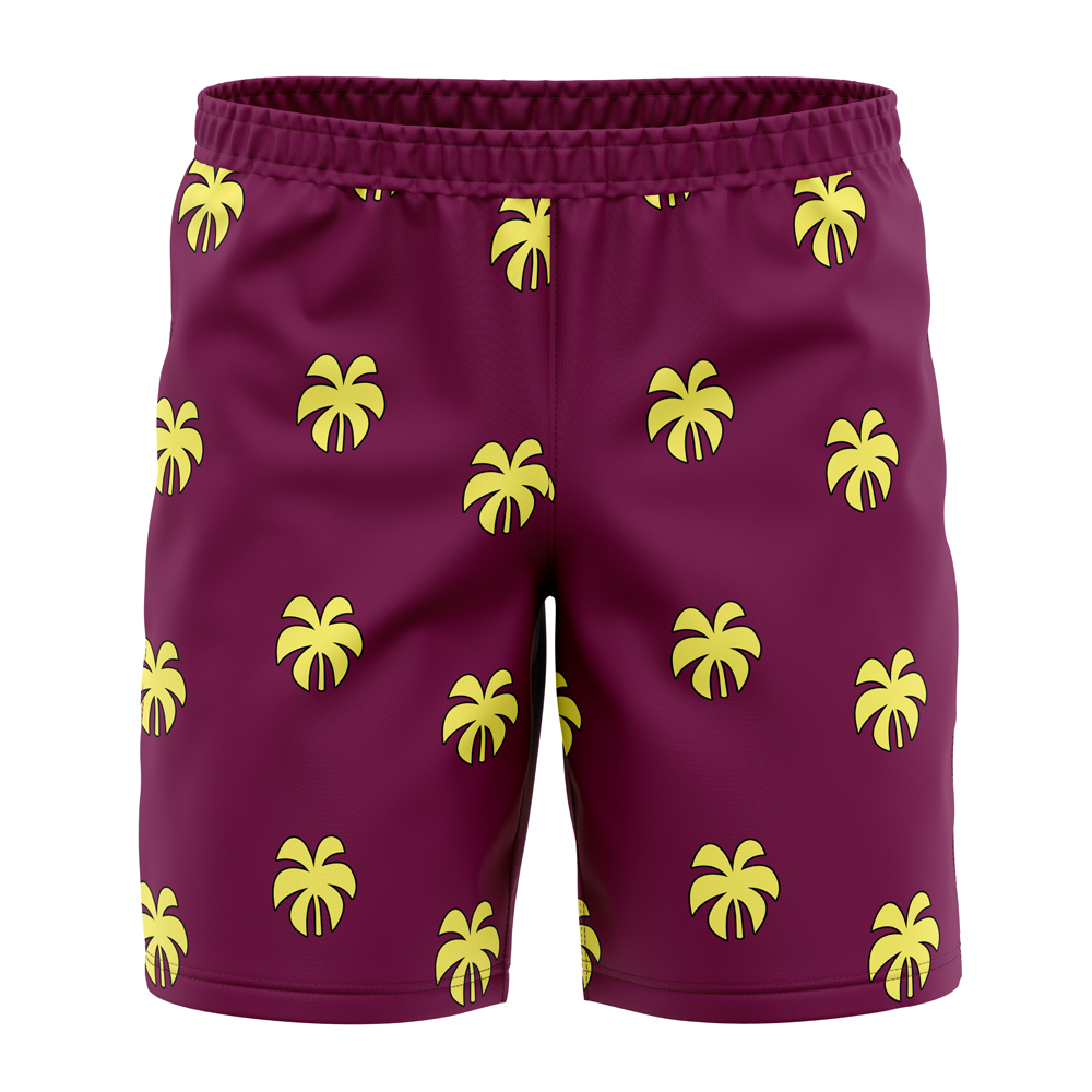 Franky Pattern One Piece Board Shorts Swim Trunks