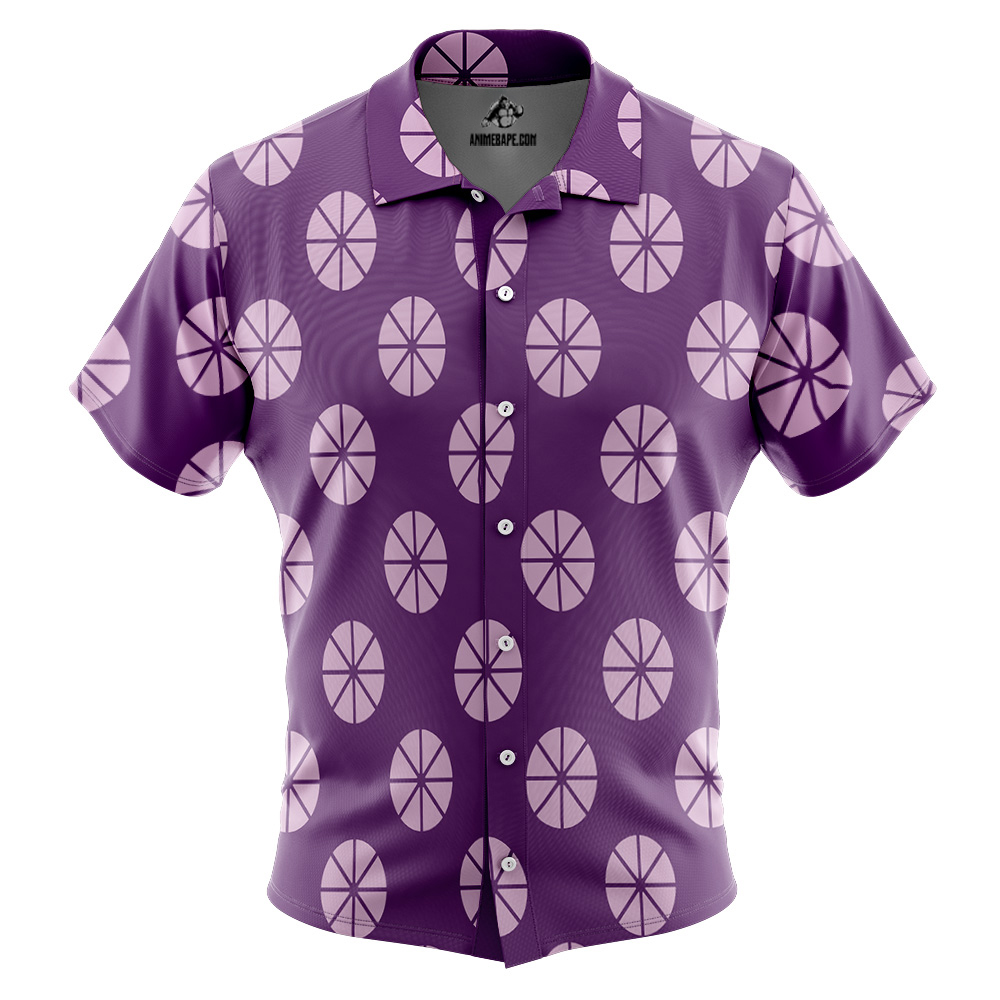 Franky Sabaody One Piece Pirates Button Up Hawaiian Shirt
