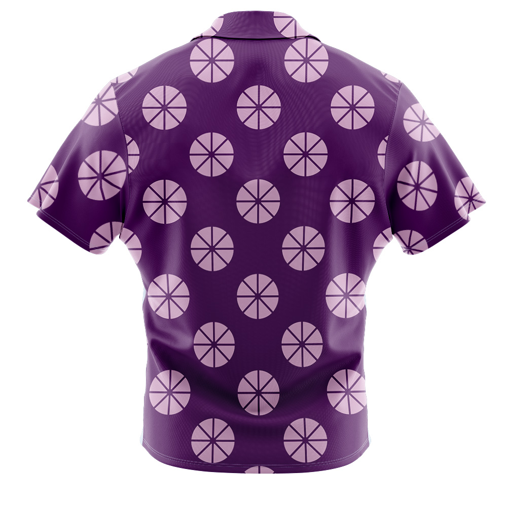 Franky Sabaody One Piece Pirates Button Up Hawaiian Shirt