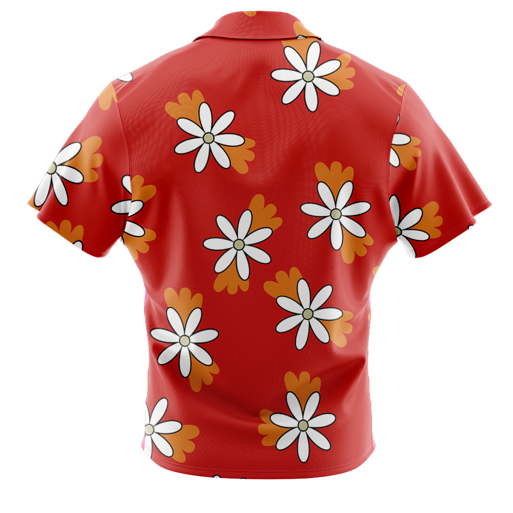 Garp One Piece Pirates Button Up Hawaiian Shirt