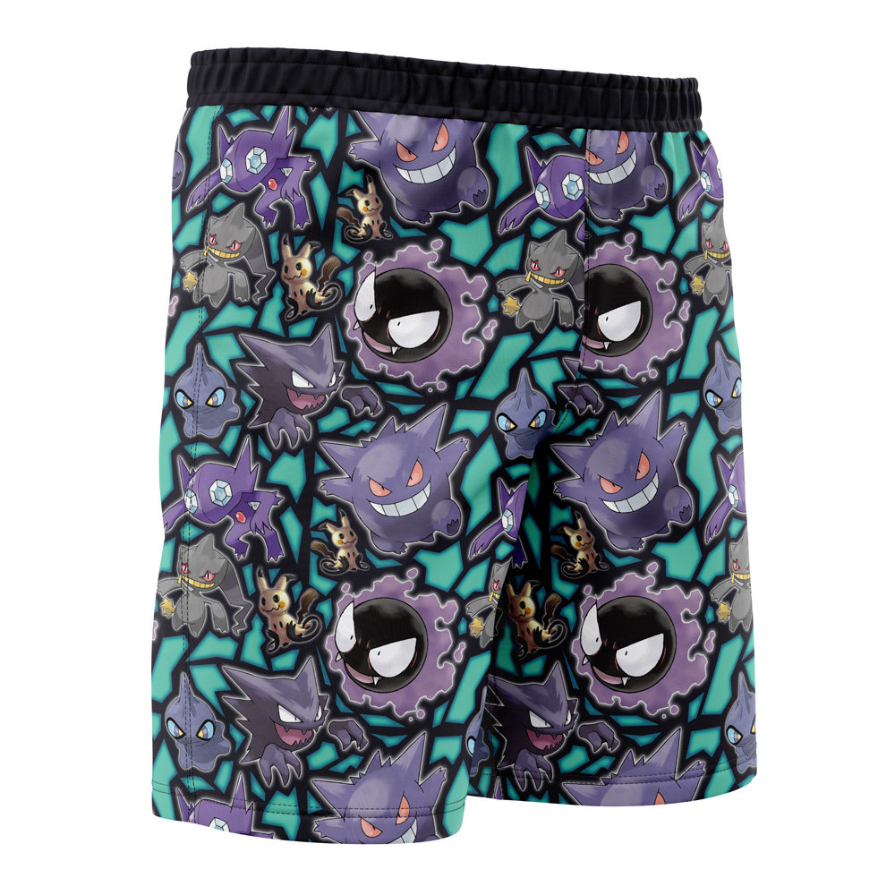 Ghost Type Pokemon Pokemon Board Shorts Swim Trunks