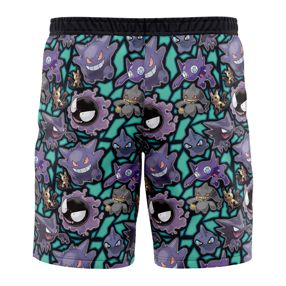 Ghost Type Pokemon Pokemon Board Shorts Swim Trunks