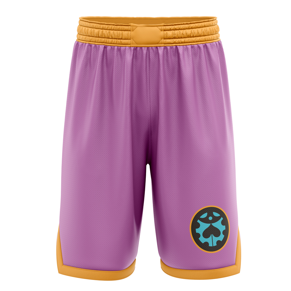 Giorno Giovanna Anime Jojo's Bizarre Adventure Basketball Shorts