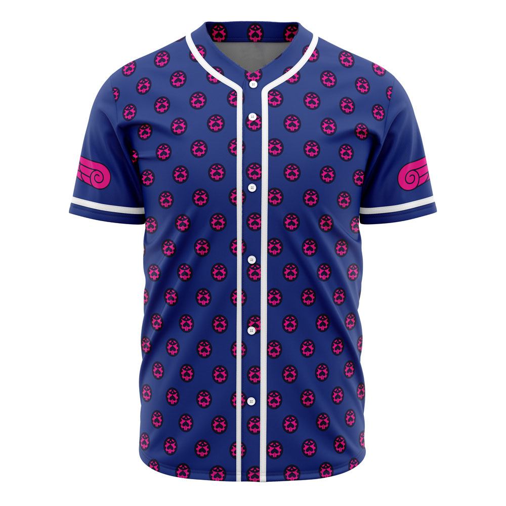 Giorno Giovanna Manga Jojo's Bizarre Adventure Baseball Jersey