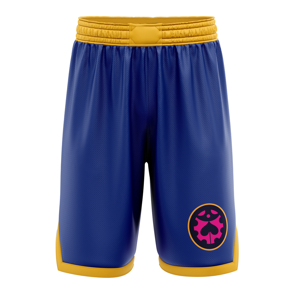 Giorno Giovanna Manga Jojo's Bizarre Adventure Basketball Shorts