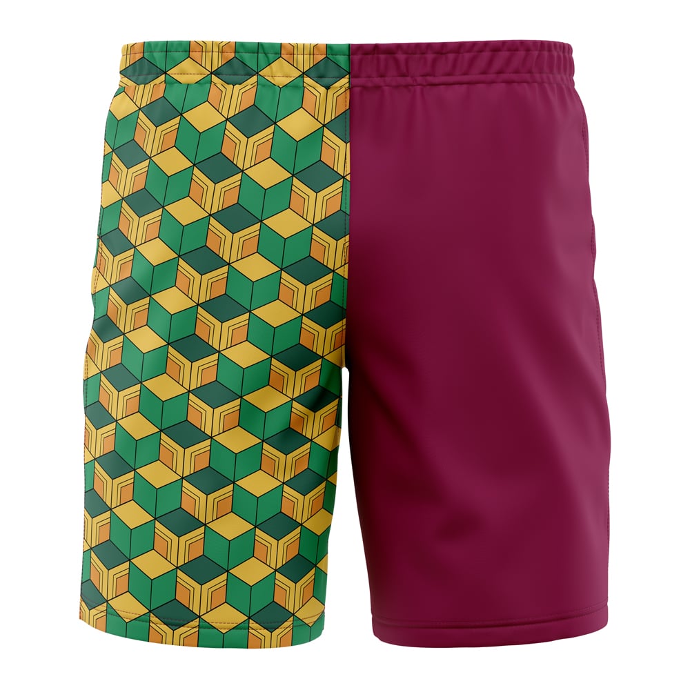 Giyu Tomioka Demon Slayer Board Shorts Swim Trunks