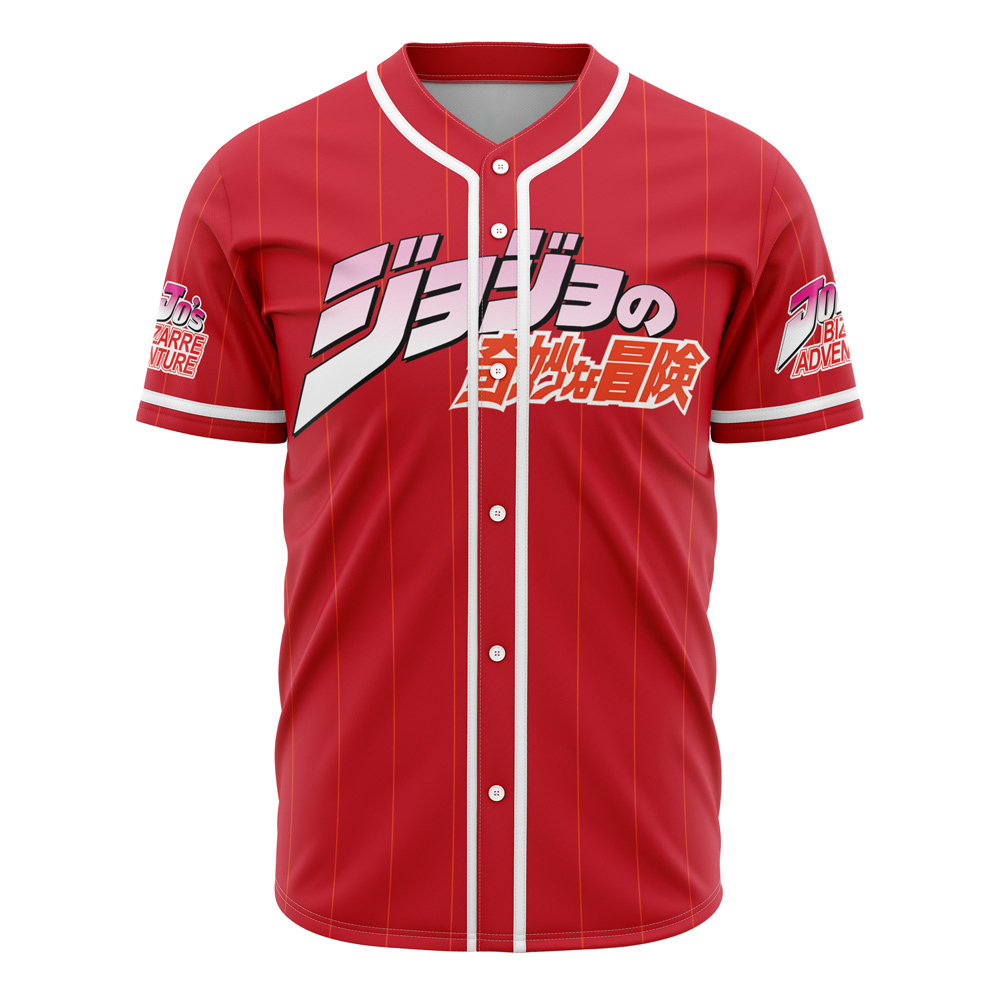 Golden Wind Squad Jojo's Bizarre Adventure Baseball Jersey