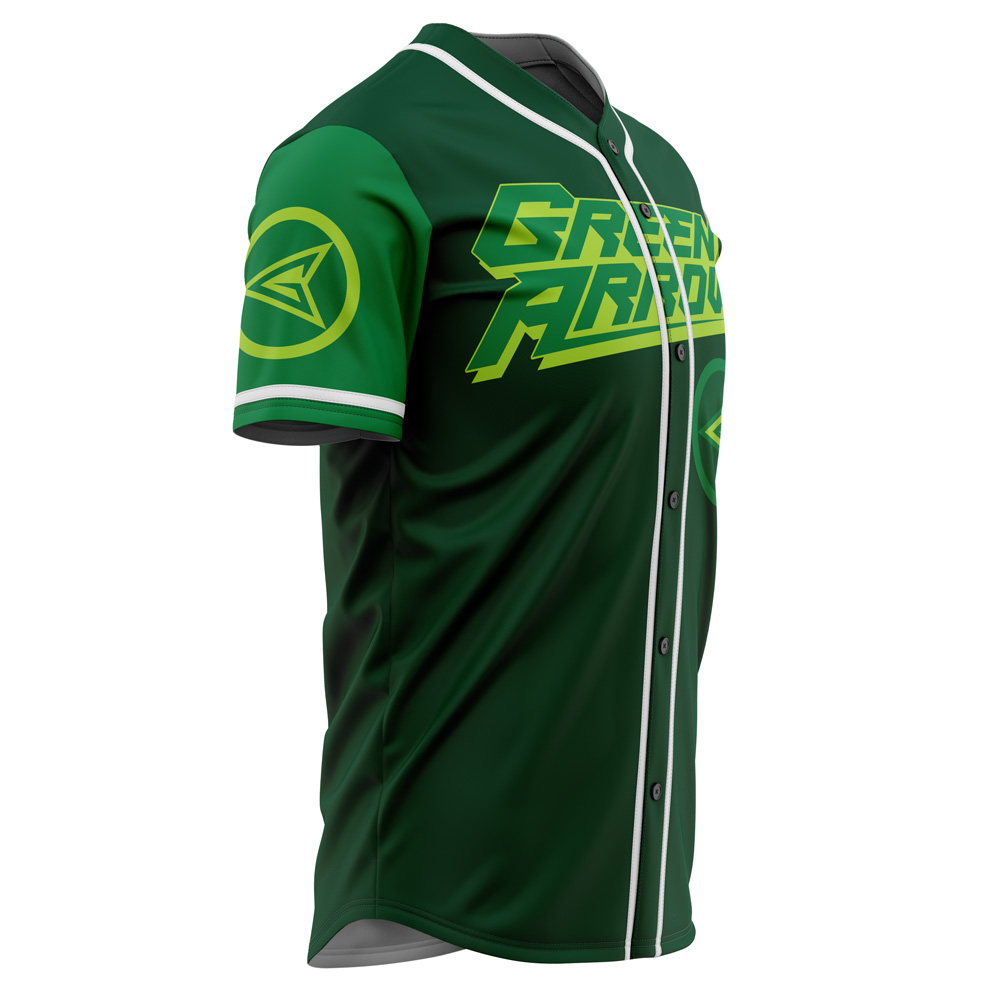 Green Arrow DC Comics Baseball Jersey
