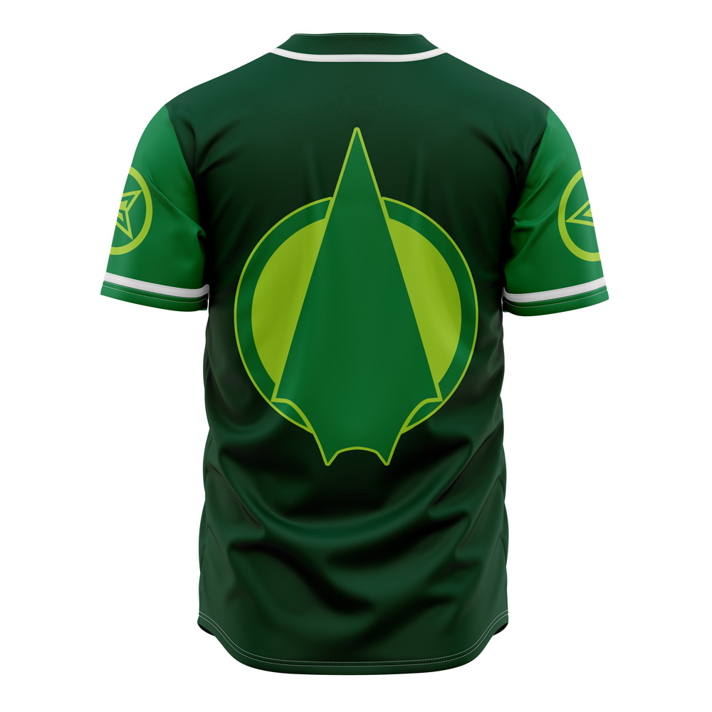 Green Arrow DC Comics Baseball Jersey