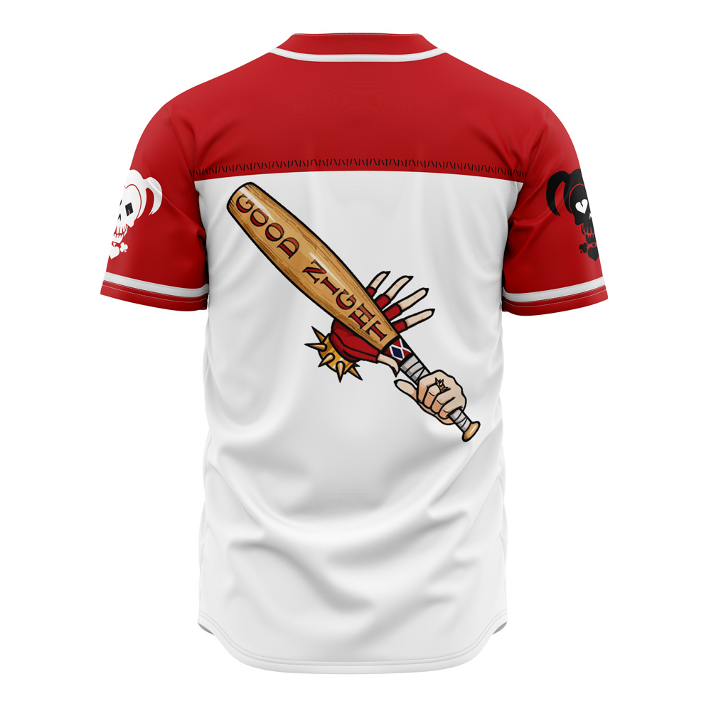 Harley Quinn Daddy's Lil Monster DC Comics Baseball Jersey