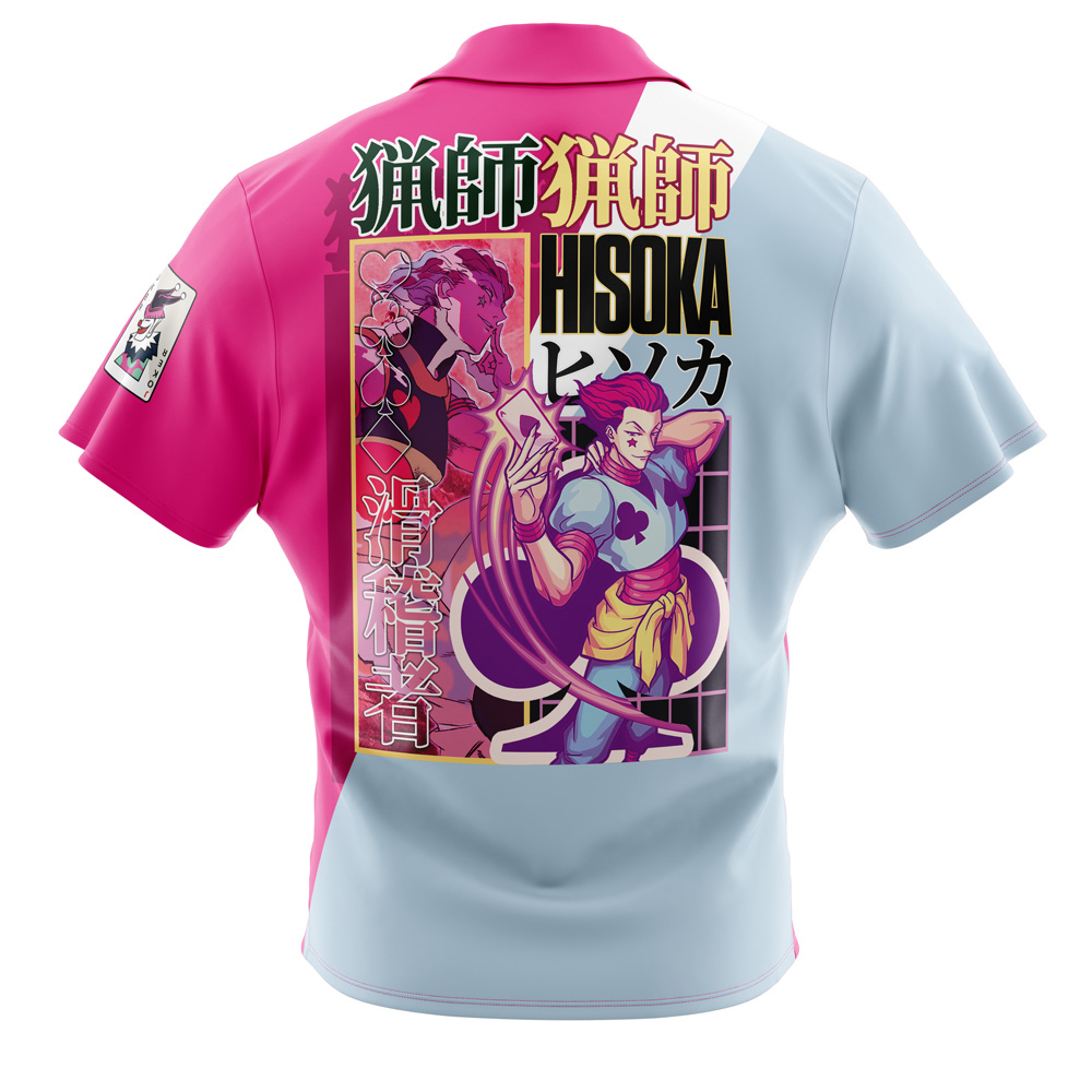 Hisoka Morow Hunter x Hunter Button Up Hawaiian Shirt