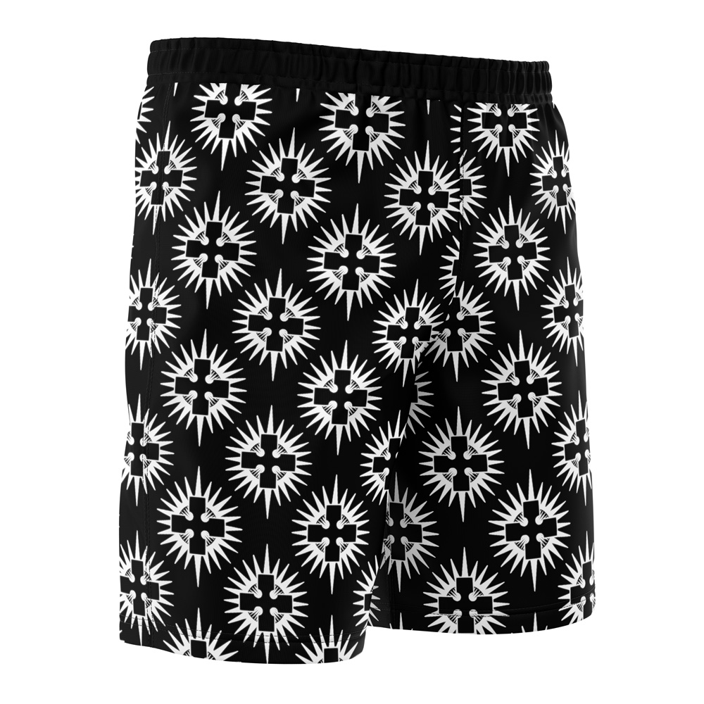 Holy Sol Temple Fire Force Board Shorts Swim Trunks