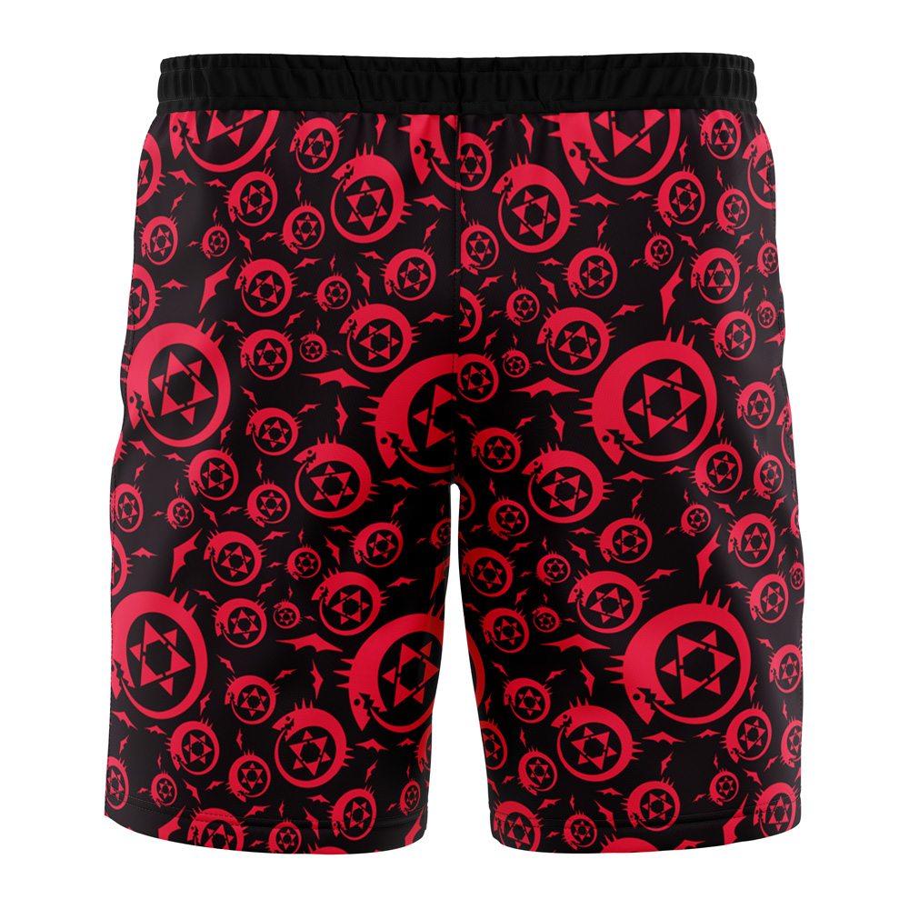 Homonculus Ouroboros Full Metal Alchemist Board Shorts Swim Trunks