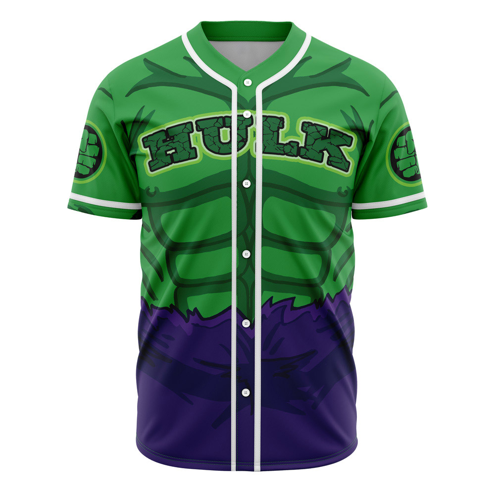 Hulk Marvel Baseball Jersey