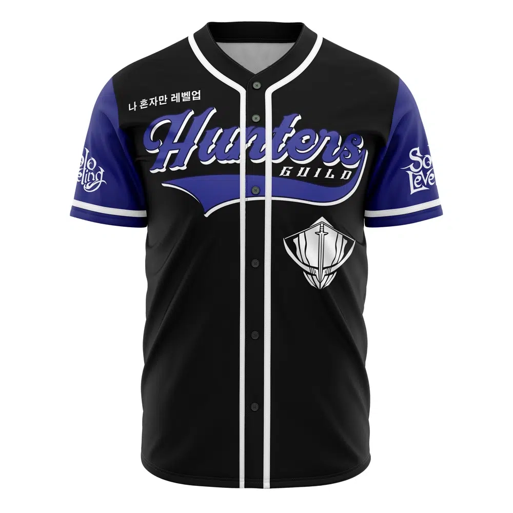 Hunters Guild Solo Leveling Baseball Jersey