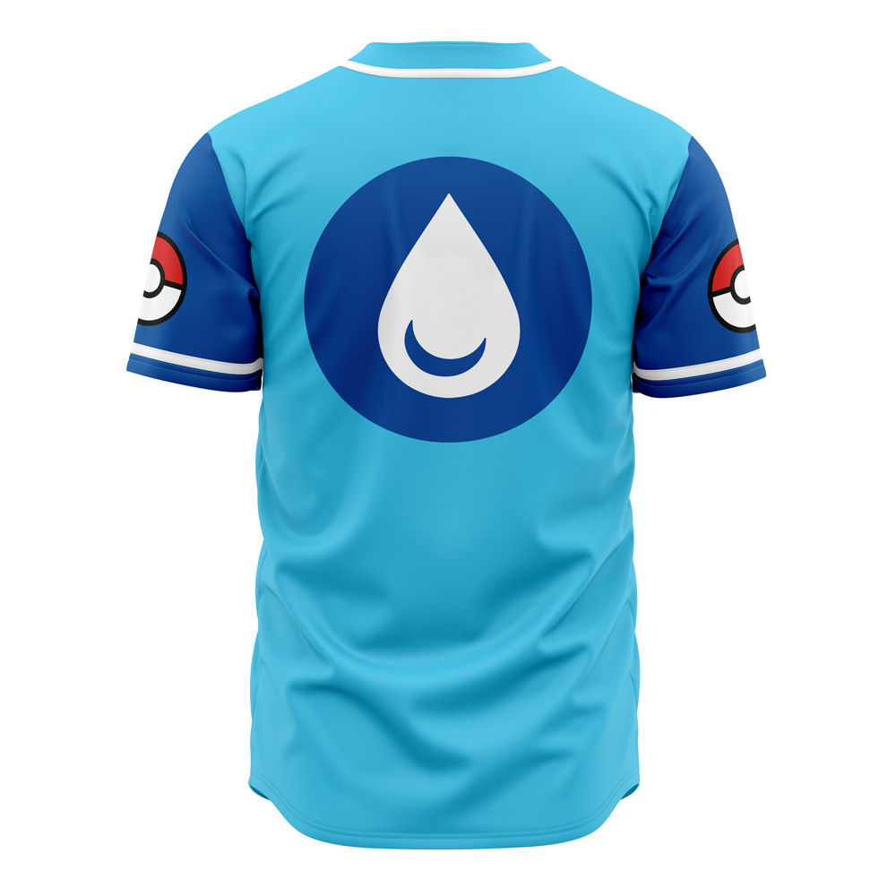 Hydro Pumps Pokemon Baseball Jersey