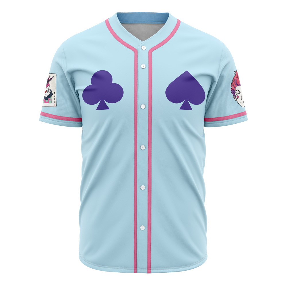 Hypnotic Eye Hisoka Hunter X Hunter Baseball Jersey