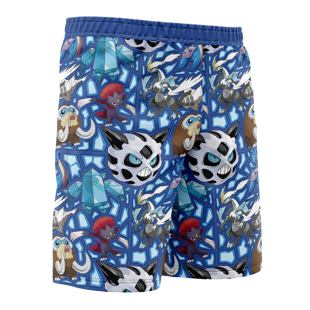 Ice Type Pokemon Pokemon Board Shorts Swim Trunks