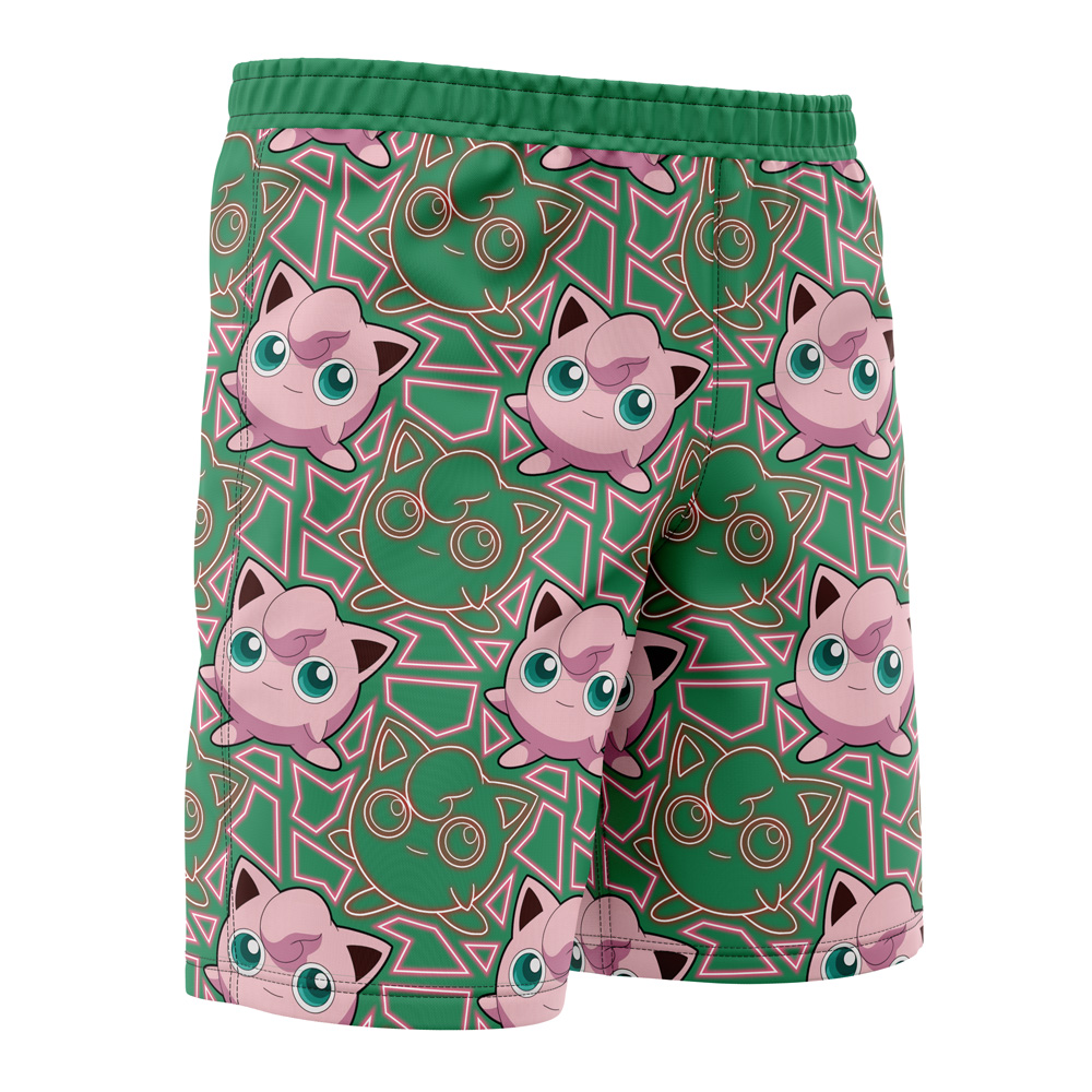 Jigglypuff Pokemon Board Shorts Swim Trunks