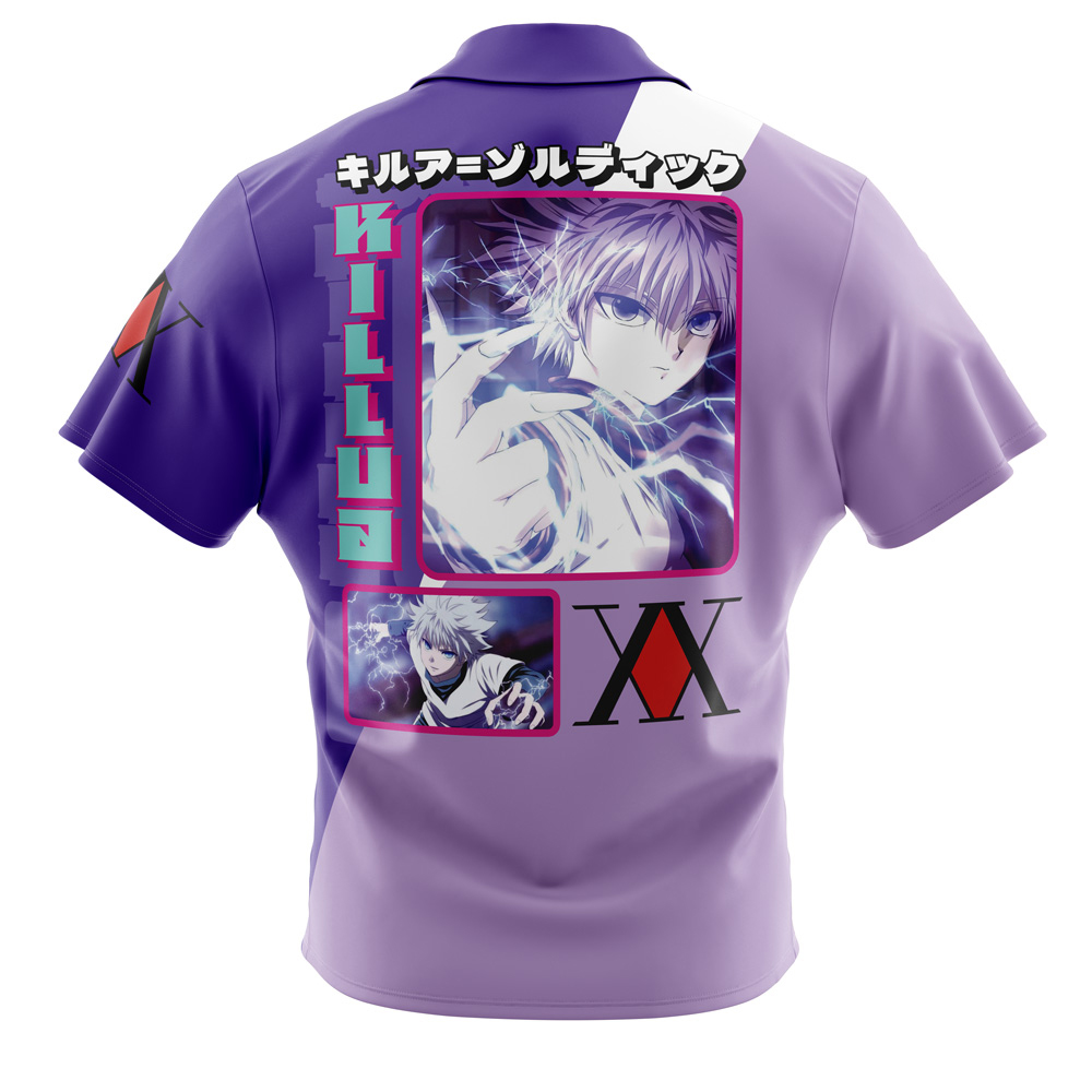 Killua Zoldyck V3 Hunter x Hunter Button Up Hawaiian Shirt