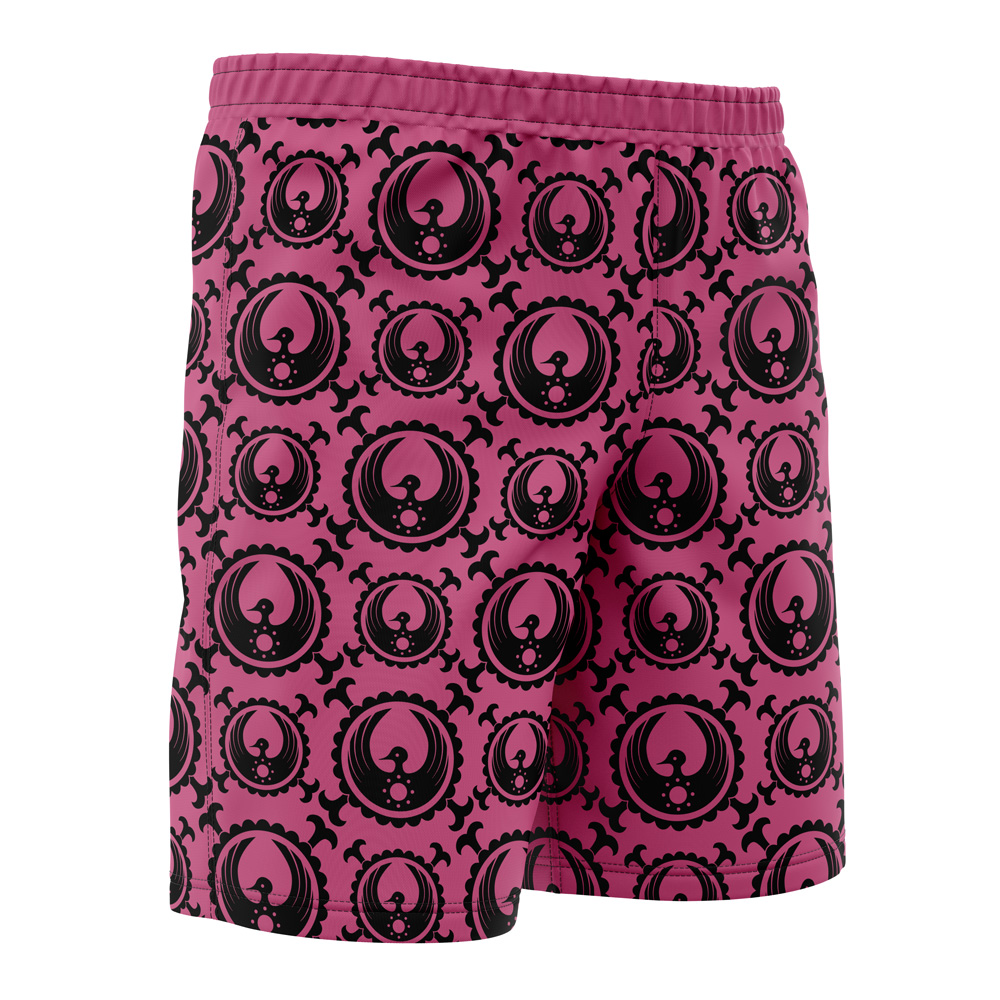 Kozuki Clan Crest One Piece Board Shorts Swim Trunks
