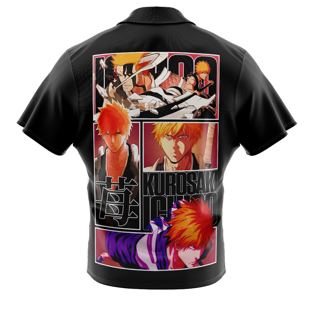 Kurosaki Ichigo TYBWA Bleach Button Up Hawaiian Shirt 826467-5