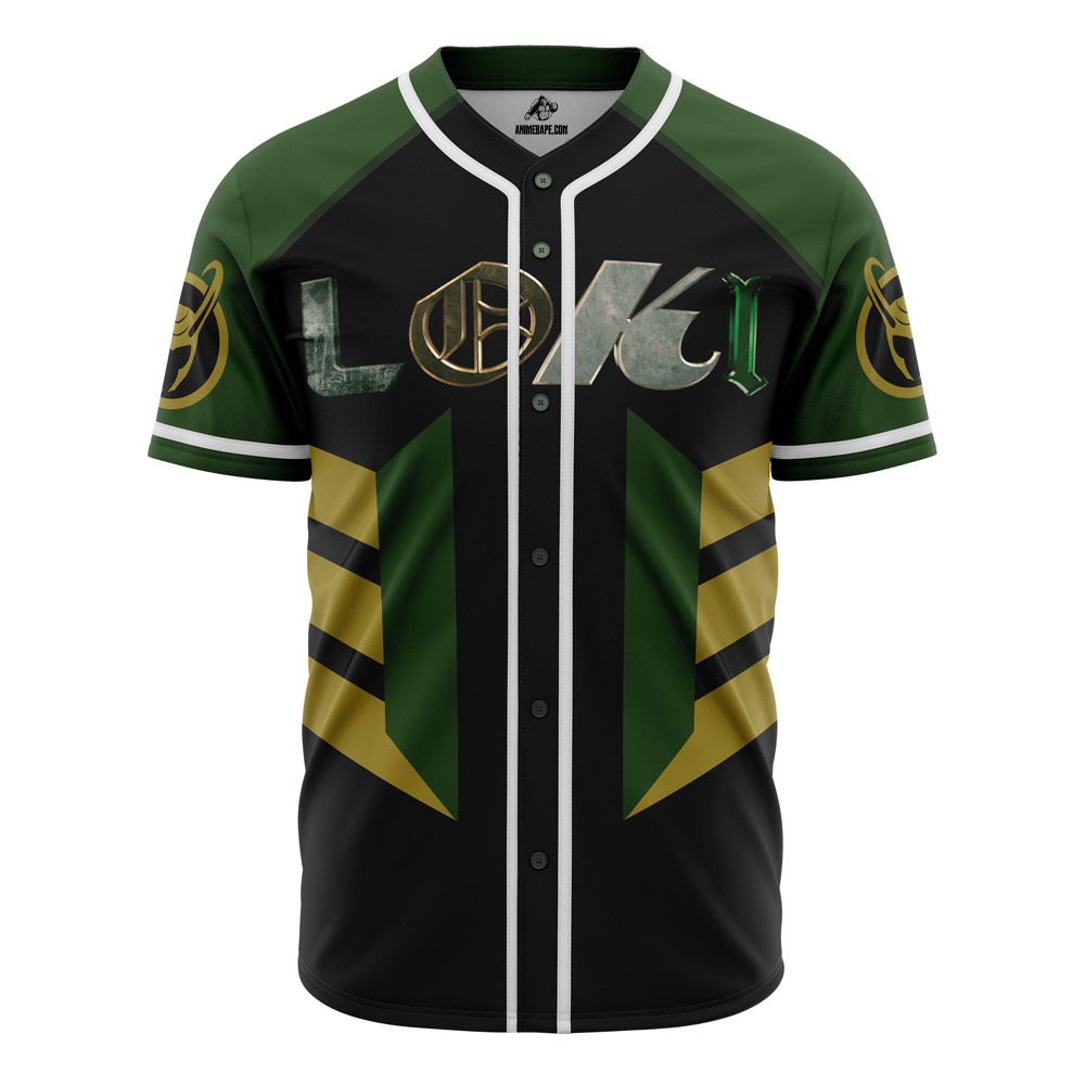 Loki Marvel Baseball Jersey