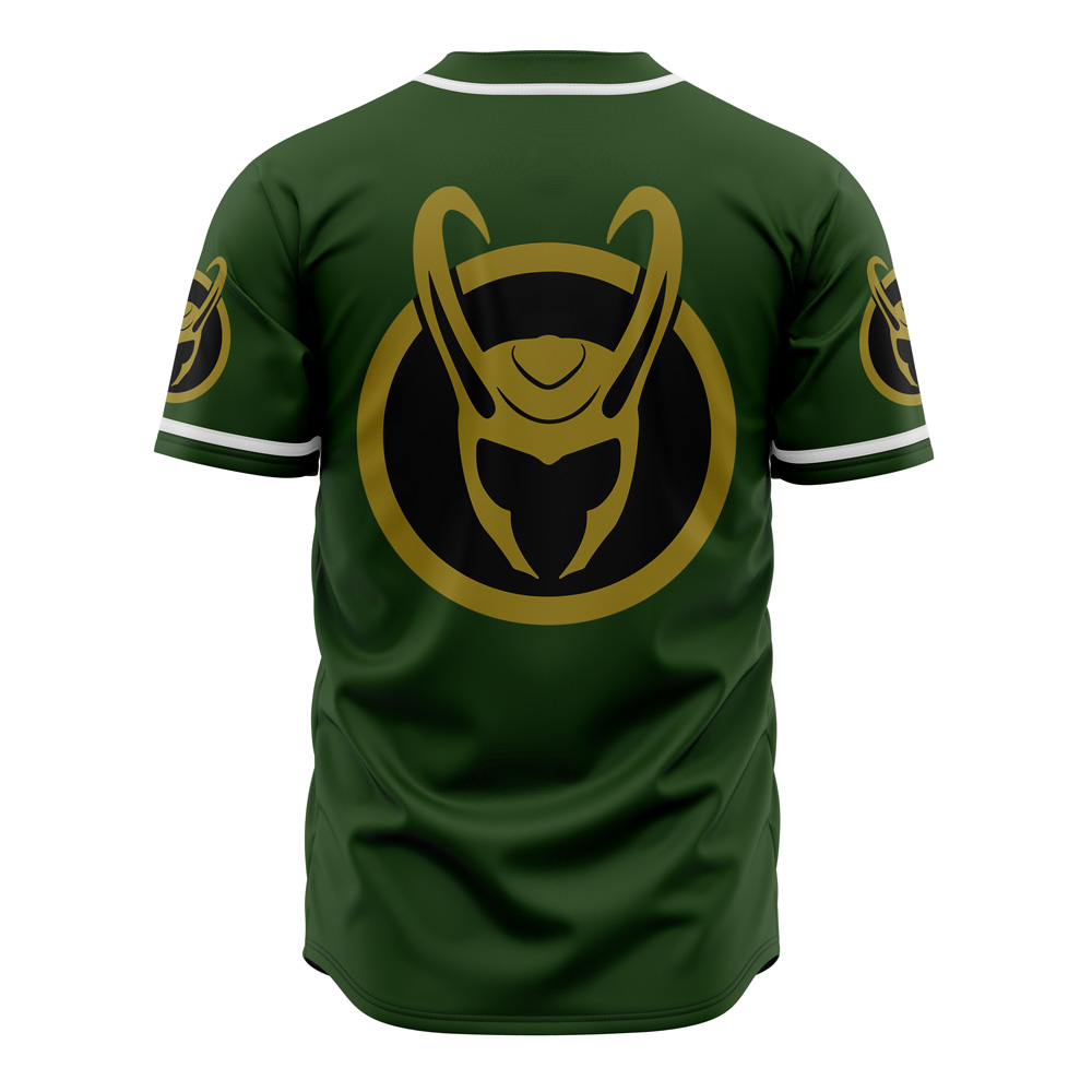 Loki Marvel Baseball Jersey