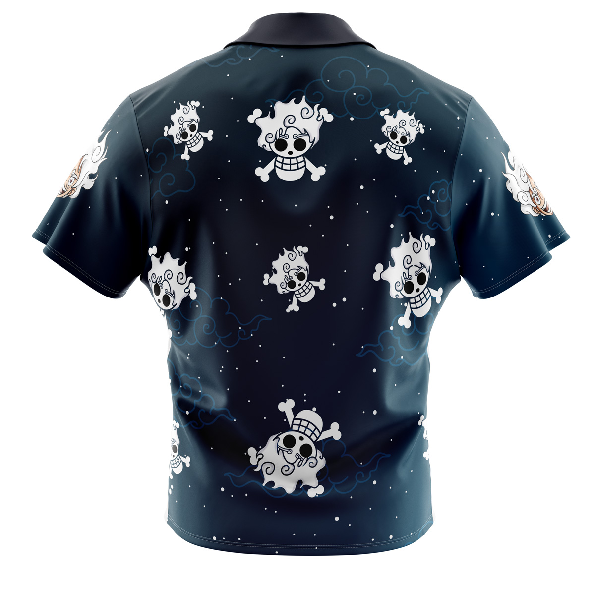 Luffy Gear5th One Piece Pirates Button Up Hawaiian Shirt
