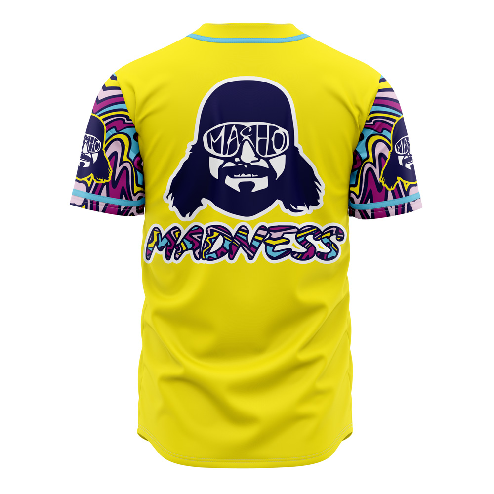 Macho Man The Cream of the Crop Pop Culture Baseball Jersey