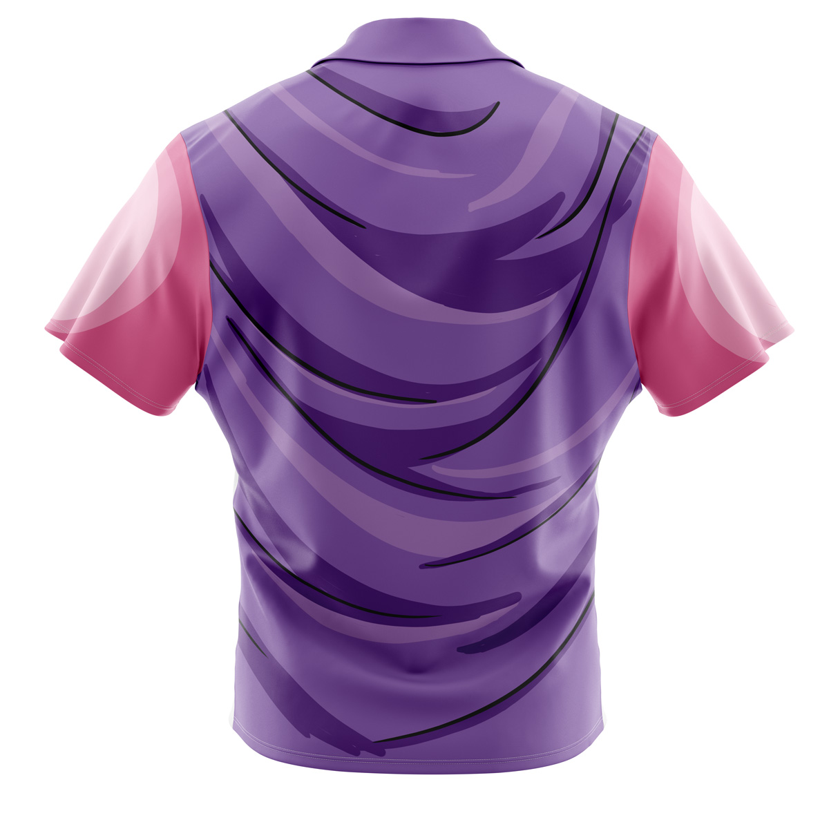 Majin Buu DBZ Button Up Hawaiian Shirt