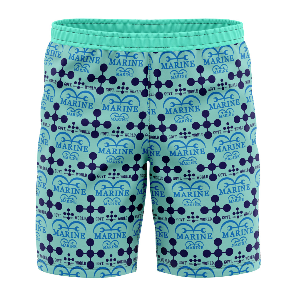 Marine x World Government One Piece Board Shorts Swim Trunks