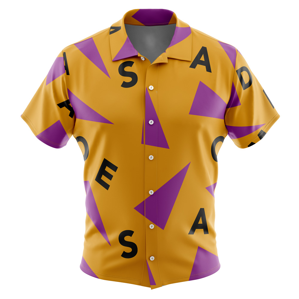Master Roshi Dragon Ball Button Up Hawaiian Shirt