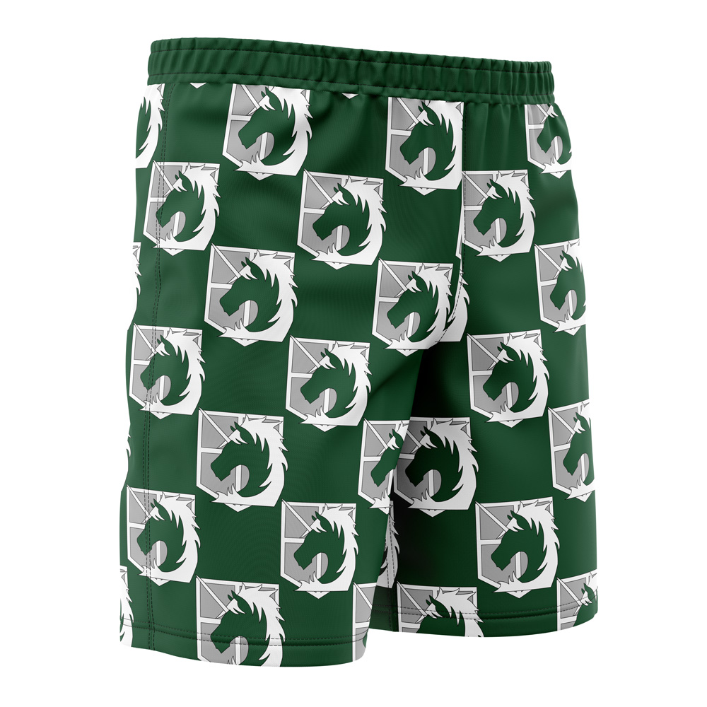 Military Police Attack on Titan Board Shorts Swim Trunks