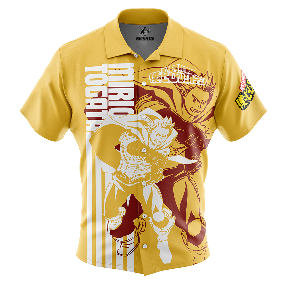 Mirio Togata (Lemillion) My Hero Academia Button Up Hawaiian Shirt