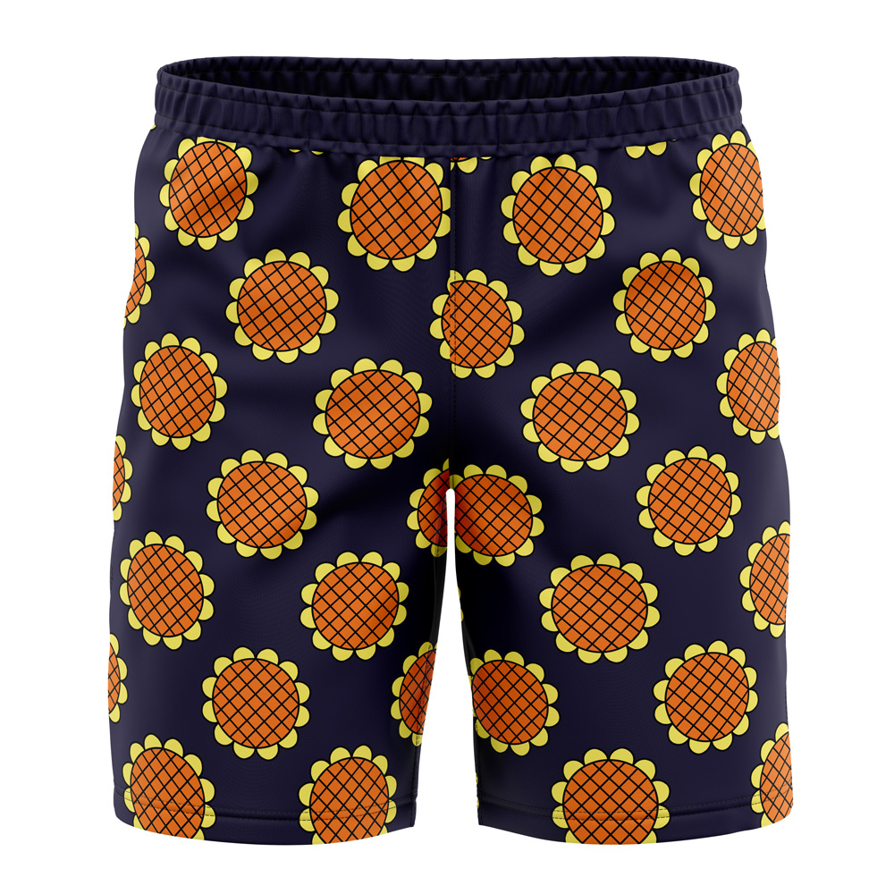 Monkey D. Luffy Dressrosa One Piece Board Shorts Swim Trunks