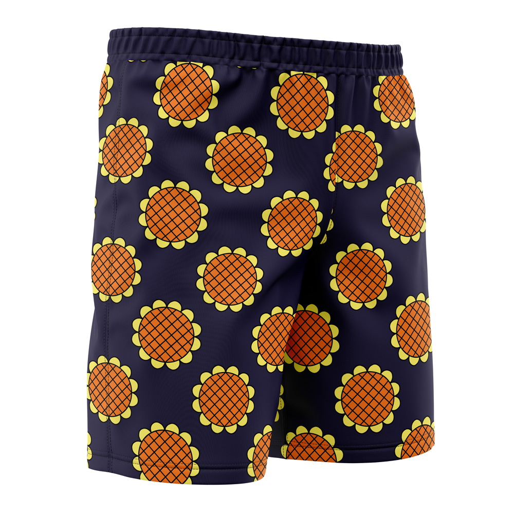 Monkey D. Luffy Dressrosa One Piece Board Shorts Swim Trunks