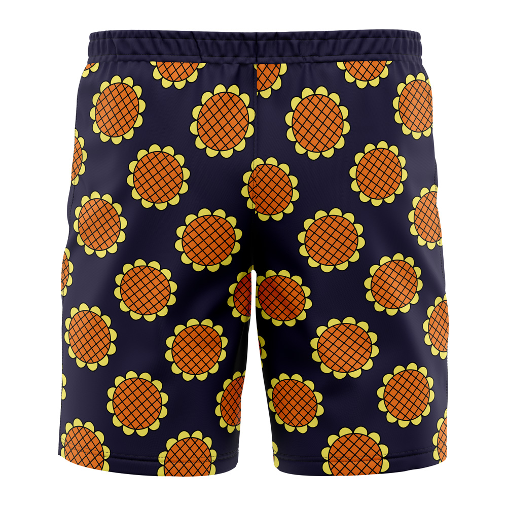 Monkey D. Luffy Dressrosa One Piece Board Shorts Swim Trunks