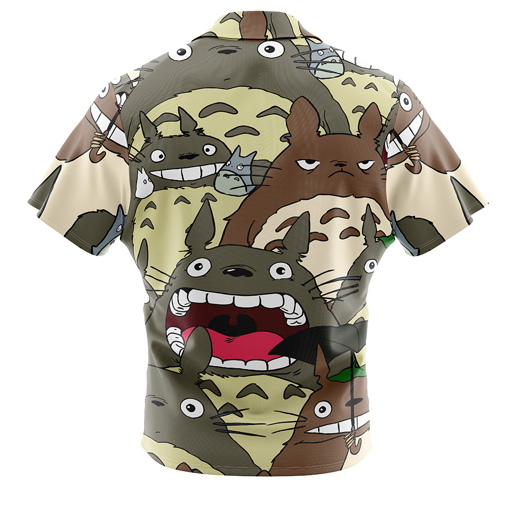 My Neighbor Totoro Button Up Hawaiian Shirt