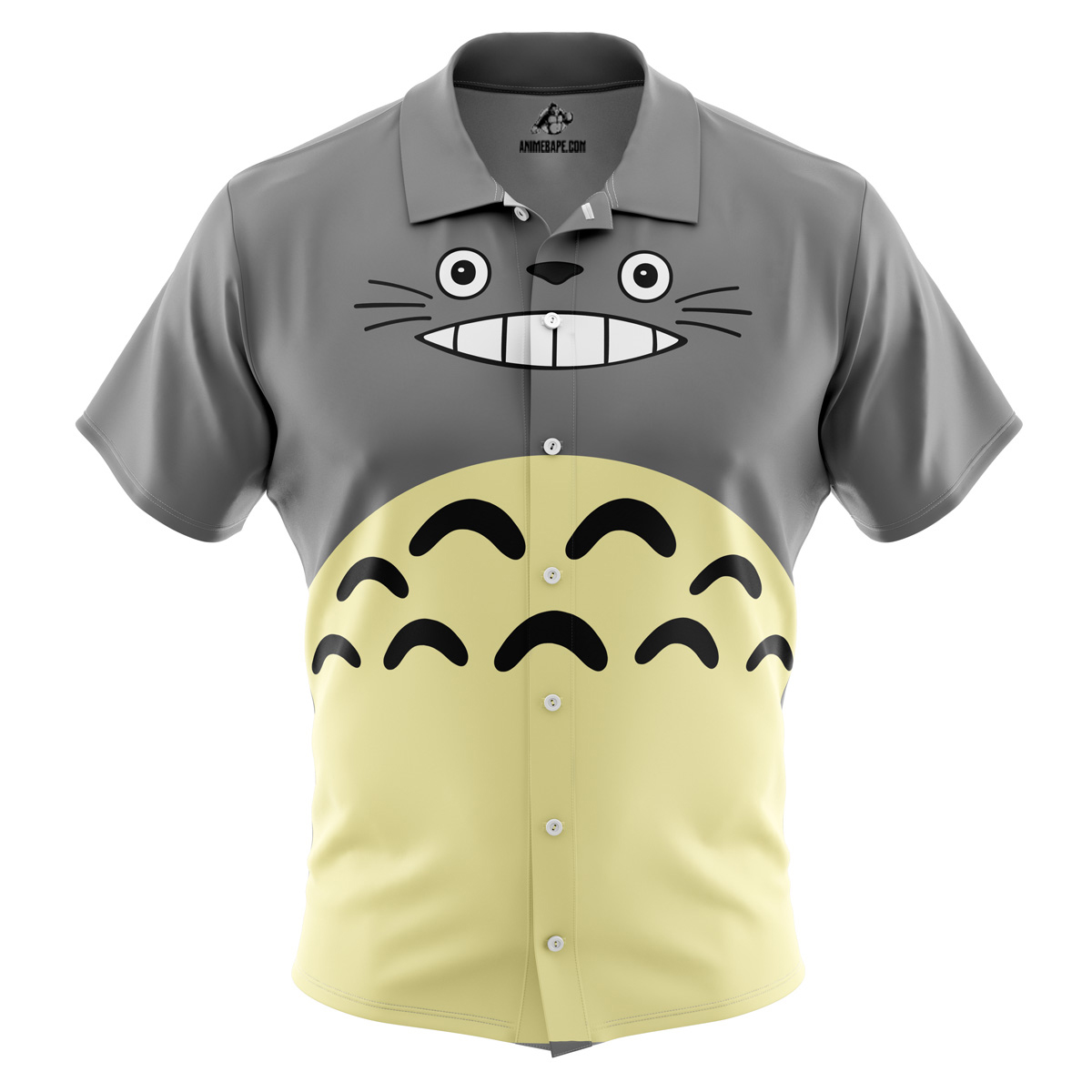 My Neighbor Totoro Studio Ghibli Button Up Hawaiian Shirt 824928