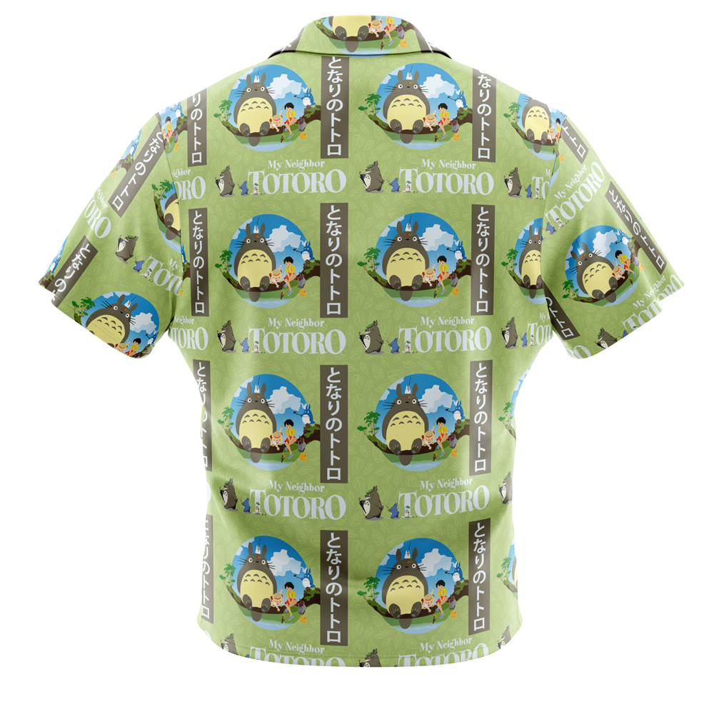 My Neighbor Totoro Studio Ghibli Button Up Hawaiian Shirt