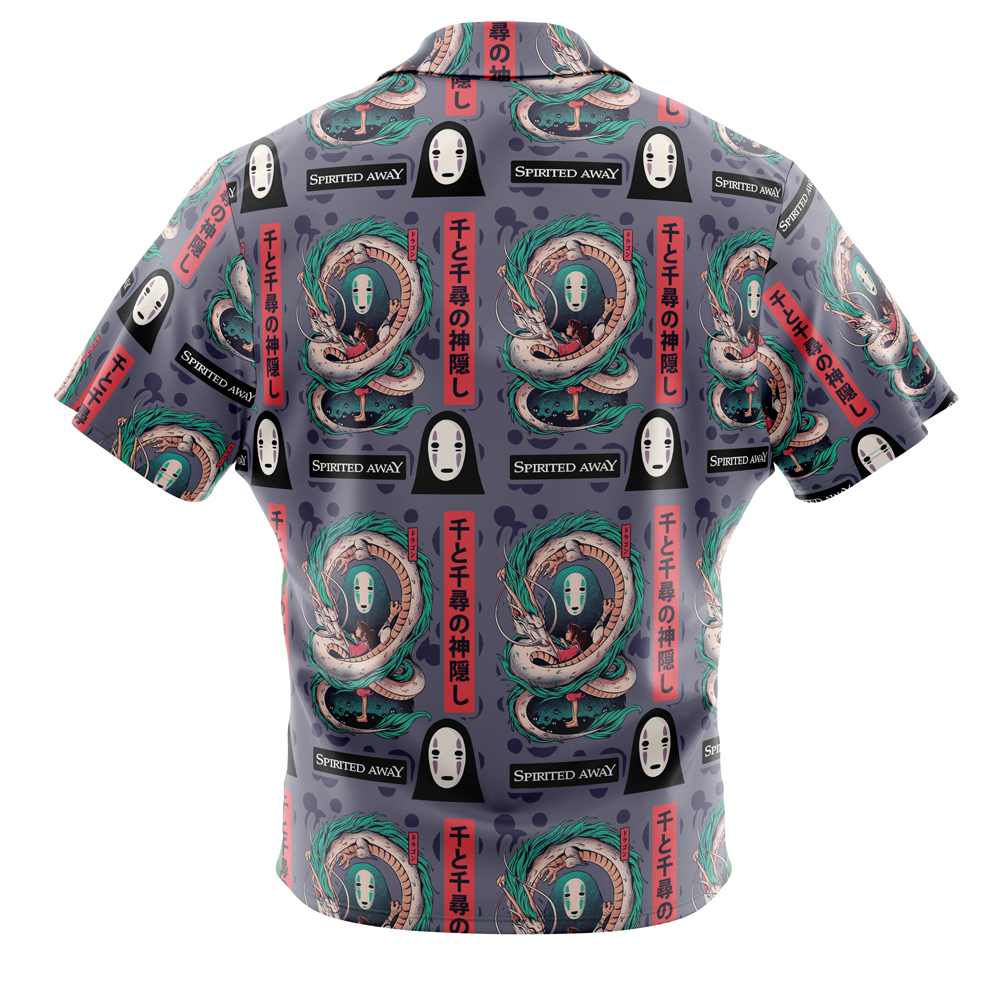 Mythical Spirited Away Studio Ghibli Button Up Hawaiian Shirt